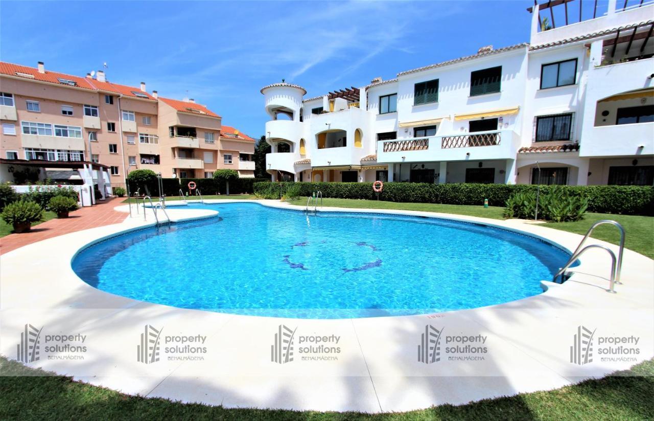 Pueblo Del Parque 3 - Terraza Soleada Con Jardin - Piscina Y Playa - Urbanizacion Tranquila Apartment Benalmadena Ngoại thất bức ảnh