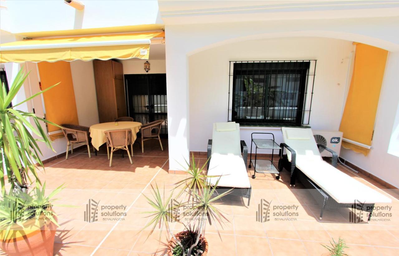 Pueblo Del Parque 3 - Terraza Soleada Con Jardin - Piscina Y Playa - Urbanizacion Tranquila Apartment Benalmadena Ngoại thất bức ảnh