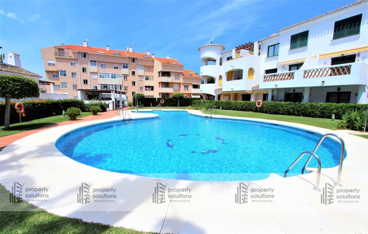 Pueblo Del Parque 3 - Terraza Soleada Con Jardin - Piscina Y Playa - Urbanizacion Tranquila Apartment Benalmadena Ngoại thất bức ảnh