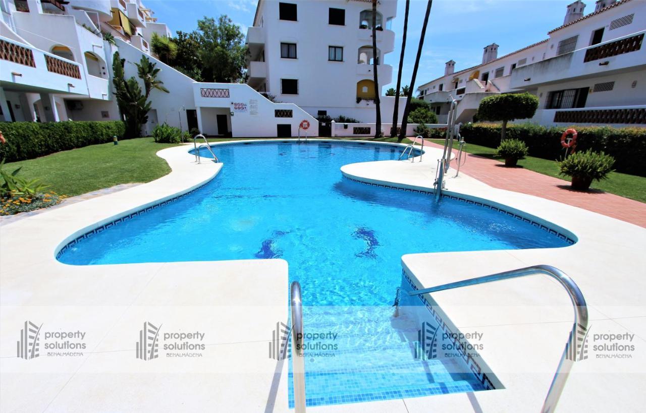 Pueblo Del Parque 3 - Terraza Soleada Con Jardin - Piscina Y Playa - Urbanizacion Tranquila Apartment Benalmadena Ngoại thất bức ảnh
