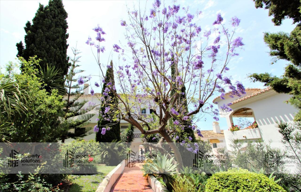 Pueblo Del Parque 3 - Terraza Soleada Con Jardin - Piscina Y Playa - Urbanizacion Tranquila Apartment Benalmadena Ngoại thất bức ảnh
