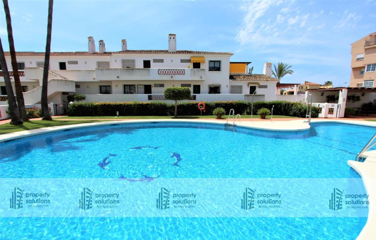 Pueblo Del Parque 3 - Terraza Soleada Con Jardin - Piscina Y Playa - Urbanizacion Tranquila Apartment Benalmadena Ngoại thất bức ảnh