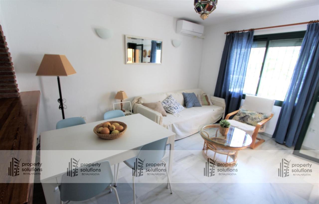 Pueblo Del Parque 3 - Terraza Soleada Con Jardin - Piscina Y Playa - Urbanizacion Tranquila Apartment Benalmadena Ngoại thất bức ảnh