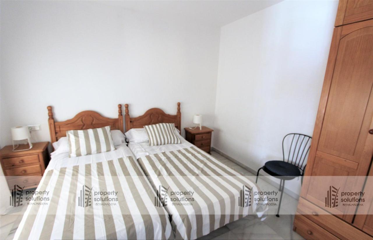 Pueblo Del Parque 3 - Terraza Soleada Con Jardin - Piscina Y Playa - Urbanizacion Tranquila Apartment Benalmadena Ngoại thất bức ảnh