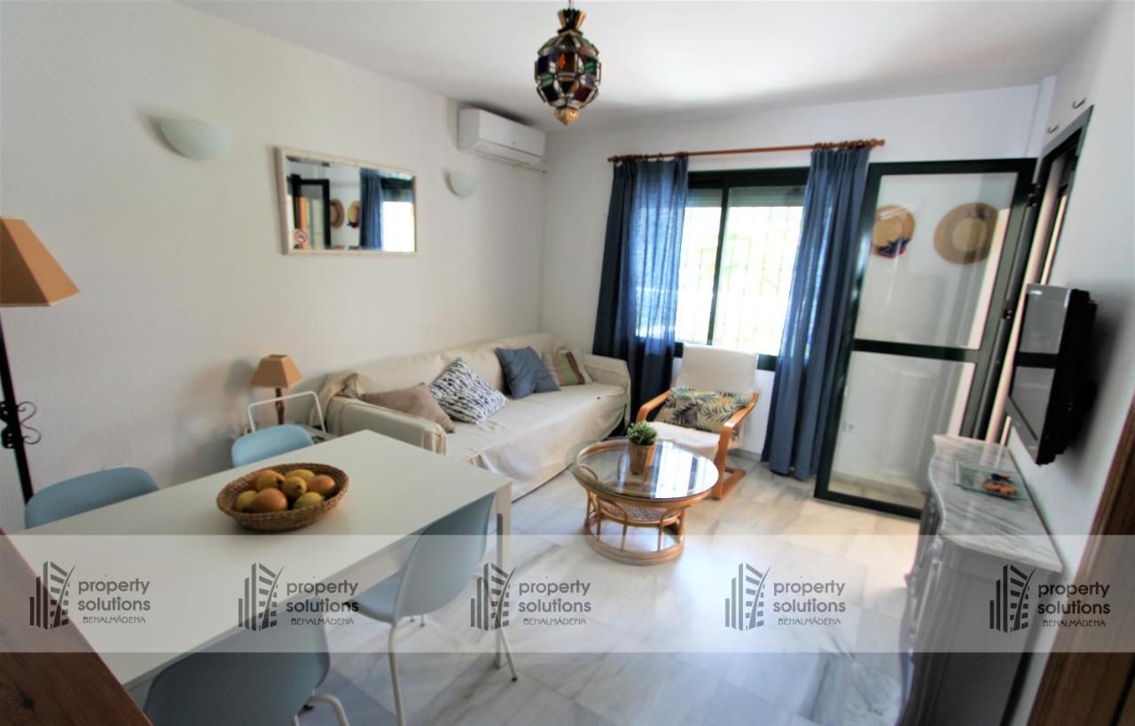 Pueblo Del Parque 3 - Terraza Soleada Con Jardin - Piscina Y Playa - Urbanizacion Tranquila Apartment Benalmadena Ngoại thất bức ảnh