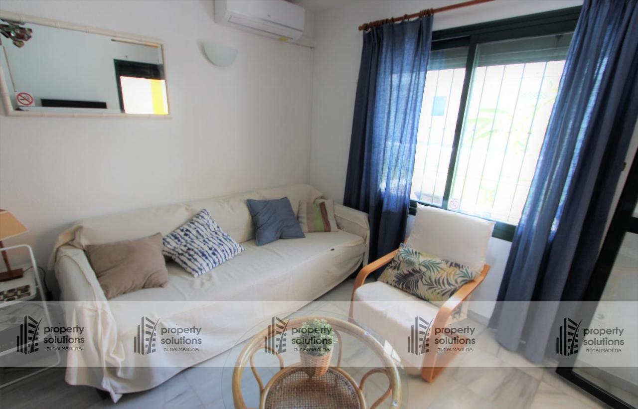 Pueblo Del Parque 3 - Terraza Soleada Con Jardin - Piscina Y Playa - Urbanizacion Tranquila Apartment Benalmadena Ngoại thất bức ảnh