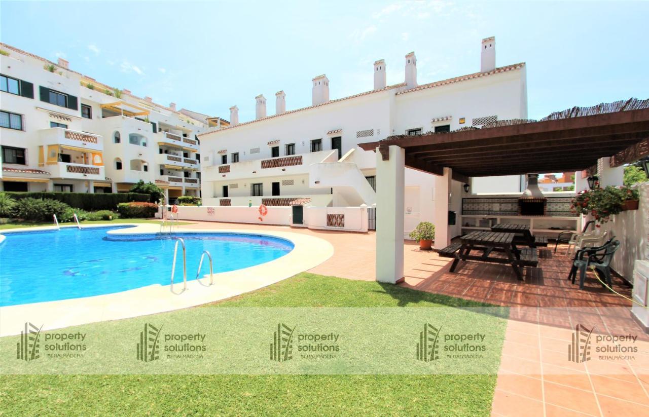 Pueblo Del Parque 3 - Terraza Soleada Con Jardin - Piscina Y Playa - Urbanizacion Tranquila Apartment Benalmadena Ngoại thất bức ảnh