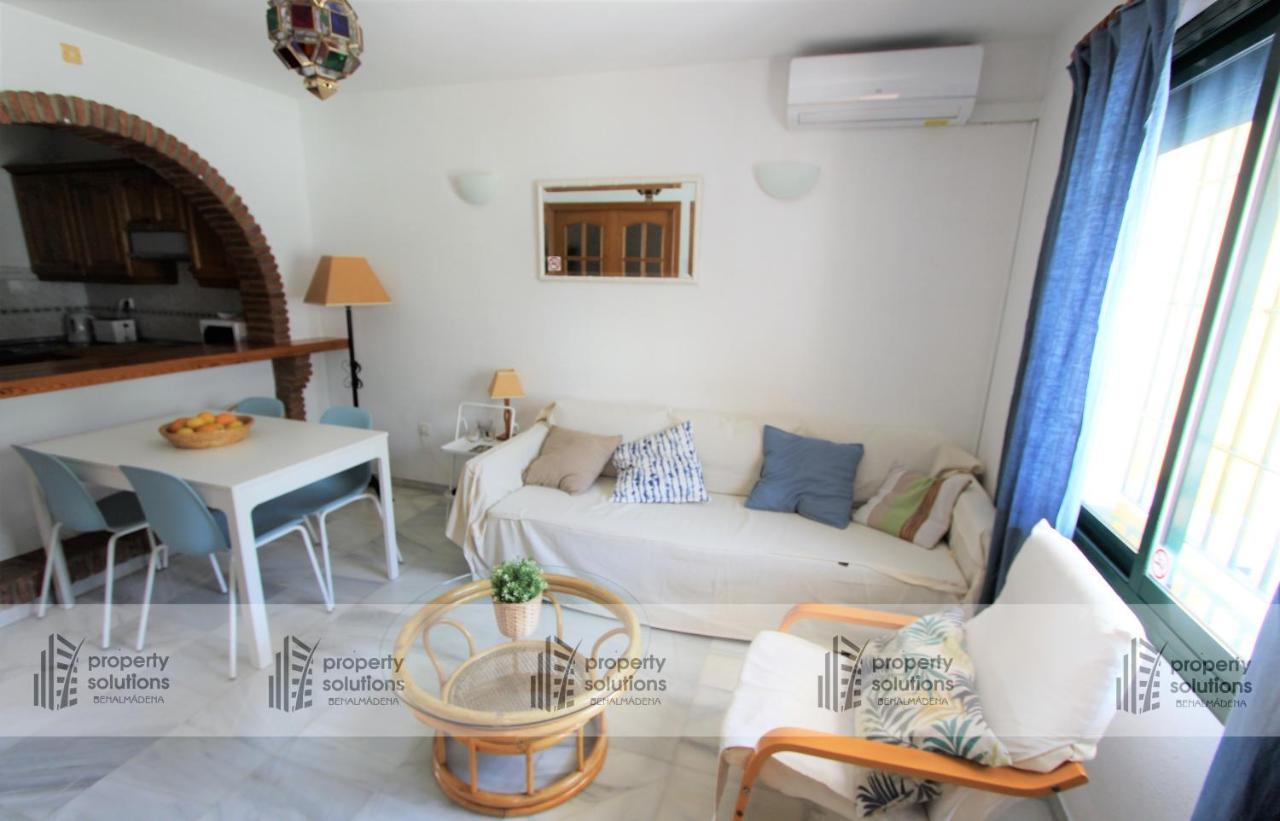 Pueblo Del Parque 3 - Terraza Soleada Con Jardin - Piscina Y Playa - Urbanizacion Tranquila Apartment Benalmadena Ngoại thất bức ảnh