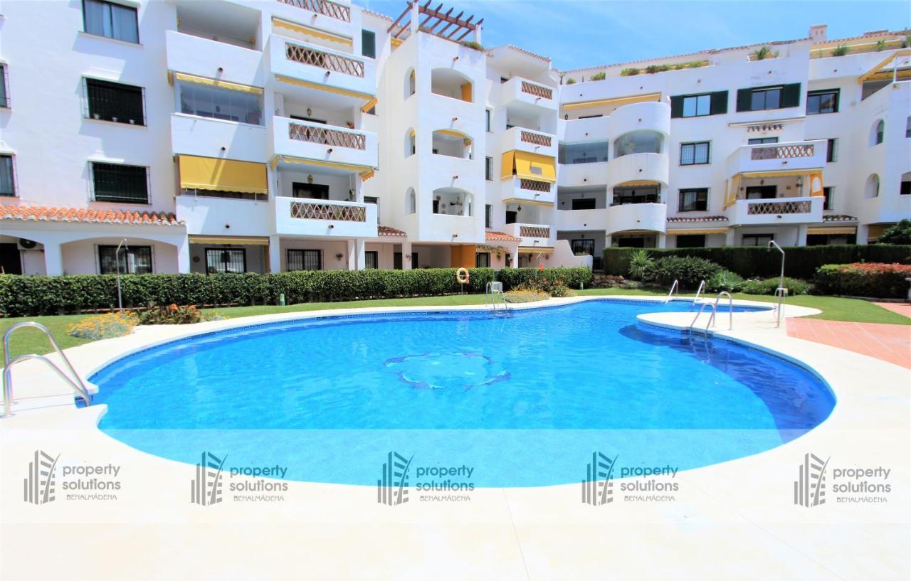 Pueblo Del Parque 3 - Terraza Soleada Con Jardin - Piscina Y Playa - Urbanizacion Tranquila Apartment Benalmadena Ngoại thất bức ảnh