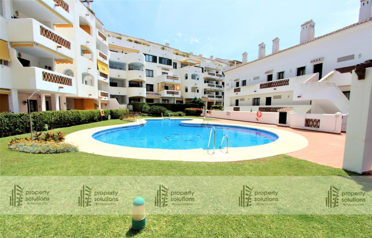 Pueblo Del Parque 3 - Terraza Soleada Con Jardin - Piscina Y Playa - Urbanizacion Tranquila Apartment Benalmadena Ngoại thất bức ảnh