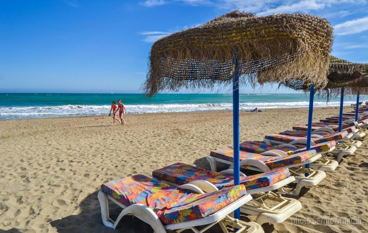 Pueblo Del Parque 3 - Terraza Soleada Con Jardin - Piscina Y Playa - Urbanizacion Tranquila Apartment Benalmadena Ngoại thất bức ảnh